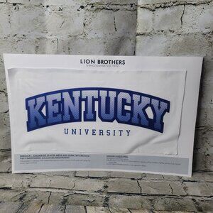 Kentucky University Sublimated Spacer Mesh Seam Tape Method Patch Iron Brothers